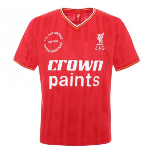 Kids Liverpool 86 Crown Paints Home Shirt