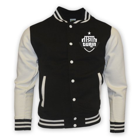 Juventus College Baseball Jacket (black) - Kids