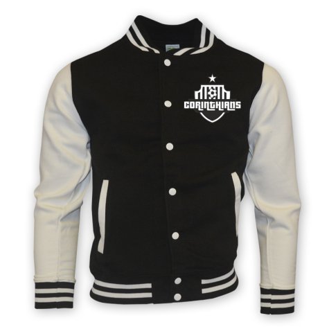 Corinthians College Baseball Jacket (black)