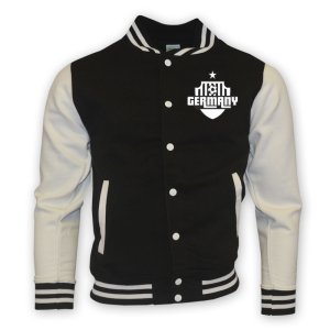 Germany College Baseball Jacket (black)