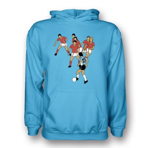 Diego Maradona Goal Of Century Hoody (sky)