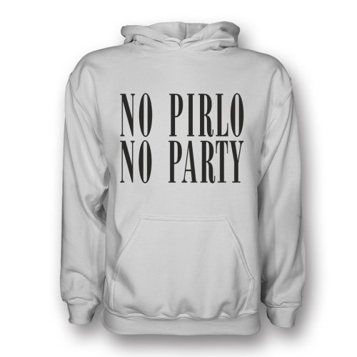 No Pirlo No Party Hoody (white) - Kids