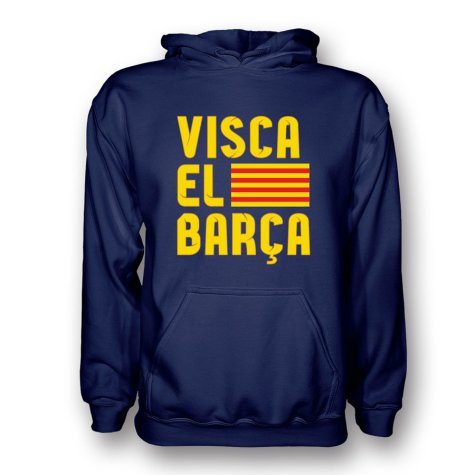 Visca El Barca Hoody (navy)