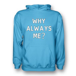 Mario Balotelli Why Always Me Hoody (sky) Mario Balotelli Why Always Me Hoody (sky)