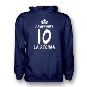 Real Madrid La Decima Hoody (navy)