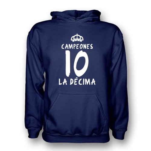 Real Madrid La Decima Hoody (navy) - Kids