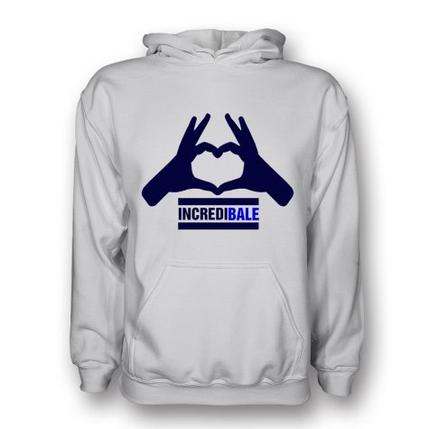 Gareth Bale Incredibale Hoody (white)