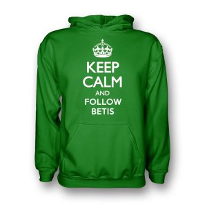 Keep Calm And Follow Real Betis Hoody (green) - Kids