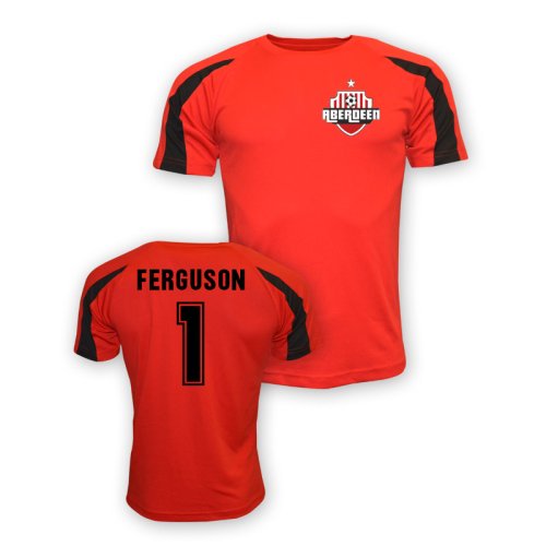 Alex Ferguson Aberdeen Sports Training Jersey (red) - Kids