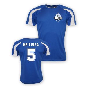 John Heitinga Hertha Berlin Sports Training Jersey (blue) - Kids