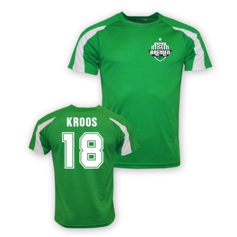 Felix Kroos Werder Bremen Sports Training Jersey (green)