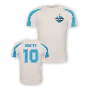 Shaun Goater Man City Sports Training Jersey (white) - Kids