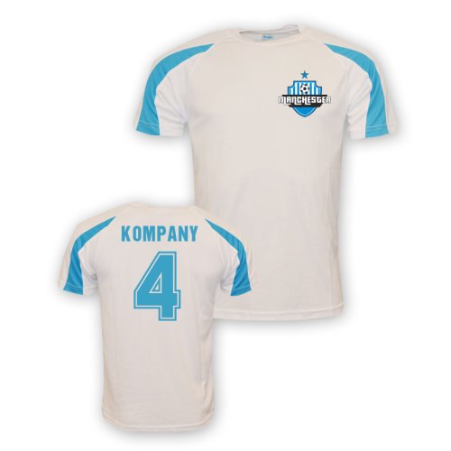 Vincent Kompany Man City Sports Training Jersey (white)