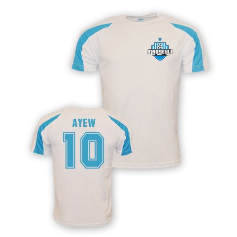 Andre Ayew Marseille Sports Training Jersey (white) - Kids