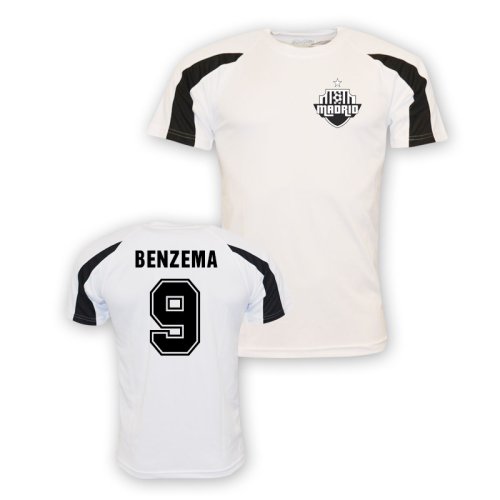 Karim Benzema Real Madrid Sports Training Jersey (white) - Kids