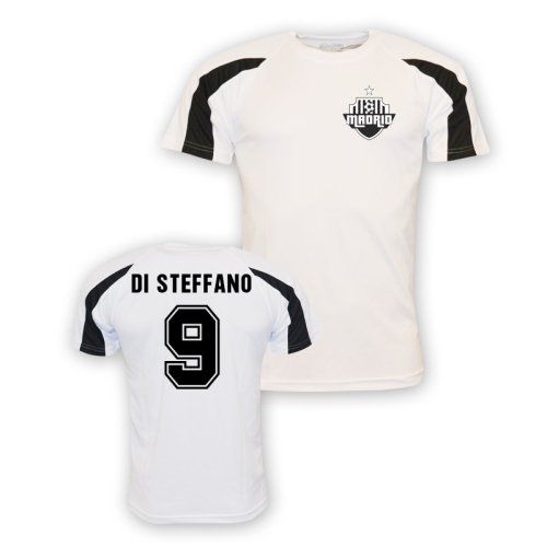 Alfredo Di Stefano Real Madrid Sports Training Jersey (white) - Kids