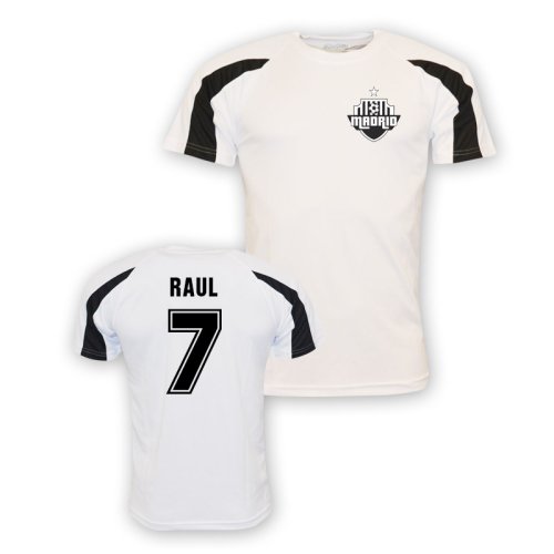 Raul Real Madrid Sports Training Jersey (white) - Kids