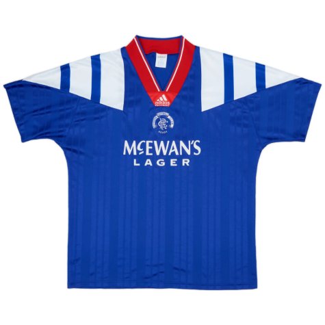 Rangers 1992-94 Home Shirt (S) (Good)
