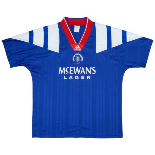 Rangers 1992-94 Home Shirt (S) (Good)