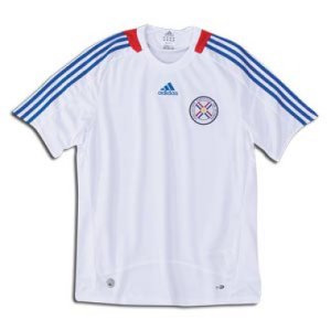 2009-2010 Paraguay Away Shirt (White)