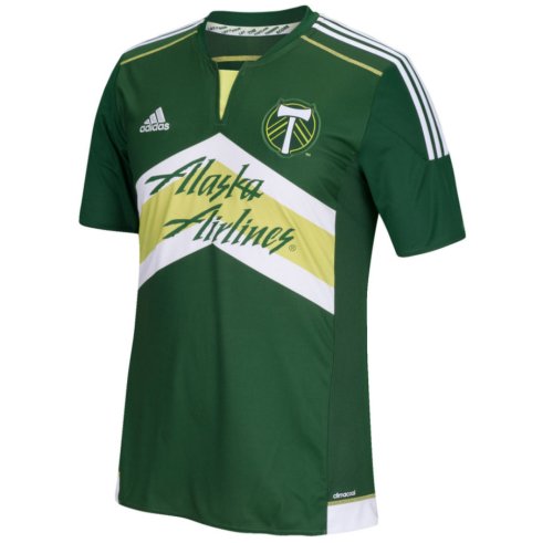 2016 Portland Timbers Adidas Home Football Shirt