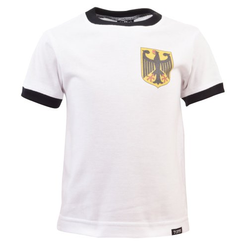 Kids West Germany 12th Man - White/Black Ringer