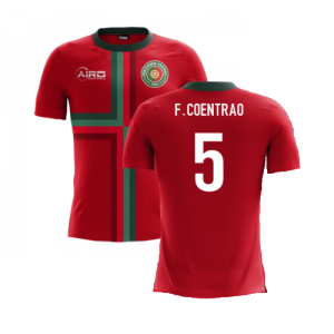 2025-2026 Portugal Airo Concept Home Shirt (F.Coentrao 5)