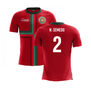 2024-2025 Portugal Airo Concept Home Shirt (N.Semedo 2)