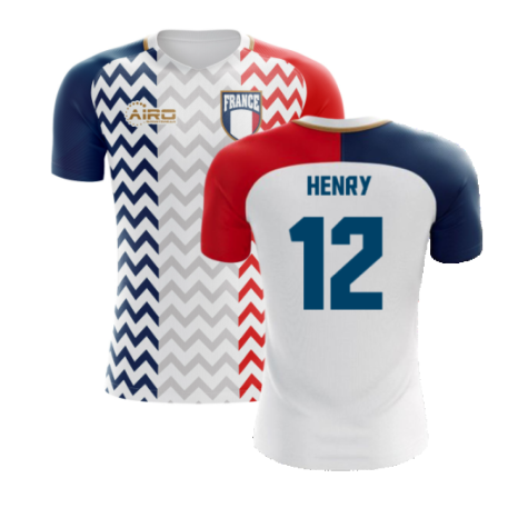 2024-2025 France Away Concept Shirt (Henry 12) - Kids