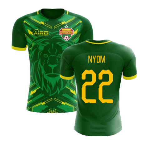 2024-2025 Cameroon Home Concept Football Shirt (Nyom 22) - Kids