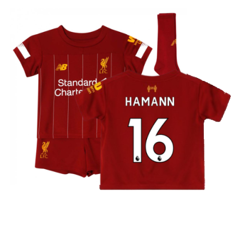 2019-2020 Liverpool Home Little Boys Mini Kit (Hamann 16)