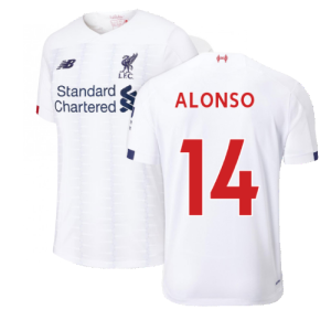 2019-2020 Liverpool Away Football Shirt (Alonso 14)