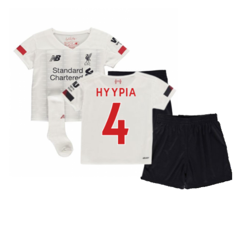 2019-2020 Liverpool Away Little Boys Mini Kit (Hyypia 4)