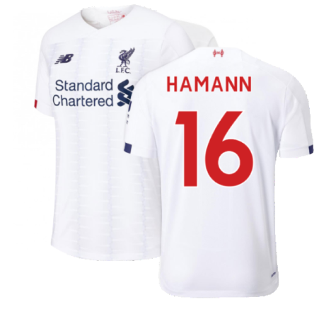 2019-2020 Liverpool Away Football Shirt (Kids) (Hamann 16)