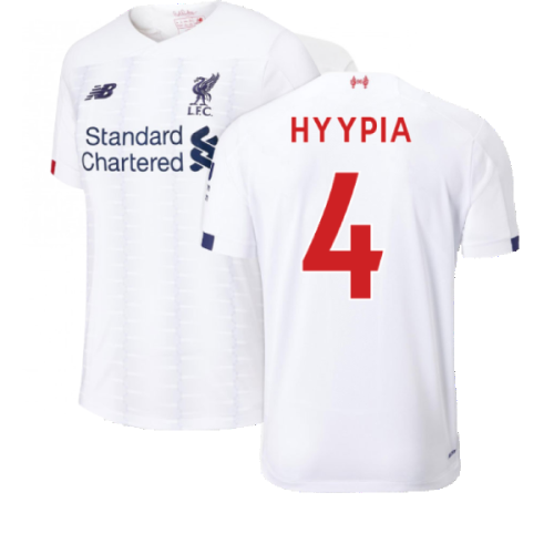 2019-2020 Liverpool Away Football Shirt (Kids) (Hyypia 4)