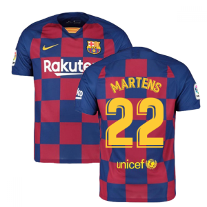 2019-2020 Barcelona Home Nike Football Shirt (Martens 22)