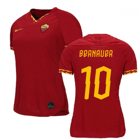 2019-2020 Roma Home Nike Ladies Shirt (Bernauer 10)