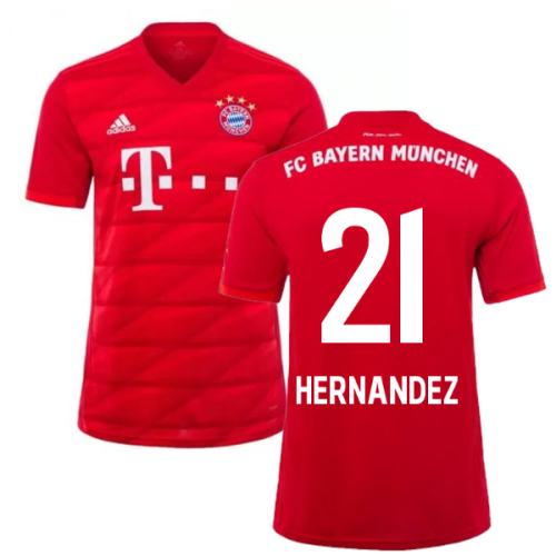 2019-2020 Bayern Munich Adidas Home Football Shirt (Hernandez 21)