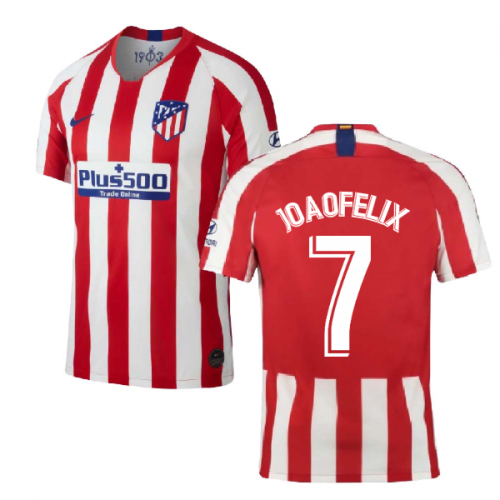 2019-2020 Atletico Madrid Home Nike Shirt (Kids) (Joao Felix 7)