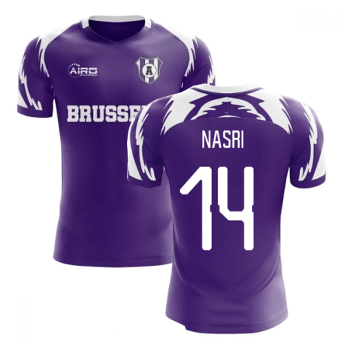 2024-2025 Anderlecht Home Concept Football Shirt (Nasri 14)