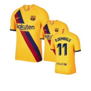 2019-2020 Barcelona Away Nike Football Shirt (I.RAKITIC 4)