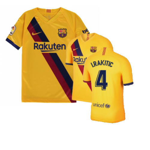 2019-2020 Barcelona Away Nike Football Shirt (F.De Jong 21)