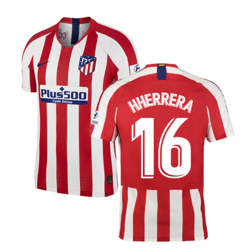 2019-2020 Atletico Madrid Vapor Match Home Shirt (H Herrera 16)