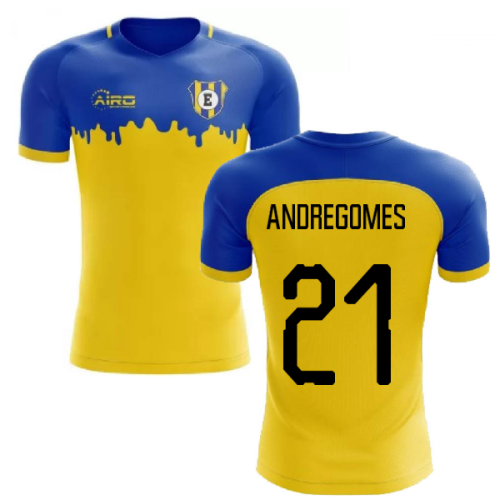 2024-2025 Everton Away Concept Football Shirt (Andre Gomes 21)