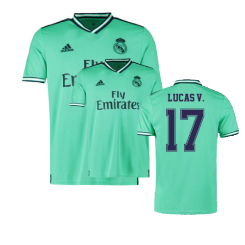 2019-2020 Real Madrid Adidas Third Football Shirt (LUCAS V. 17)