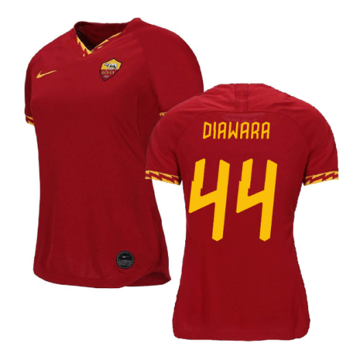 2019-2020 Roma Home Nike Ladies Shirt (Diawara 44)