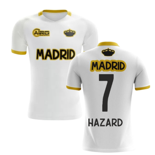 2024-2025 Madrid Concept Training Shirt (White) (Hazard 7)