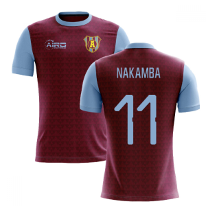 2024-2025 Villa Home Concept Football Shirt (Nakamba 11)