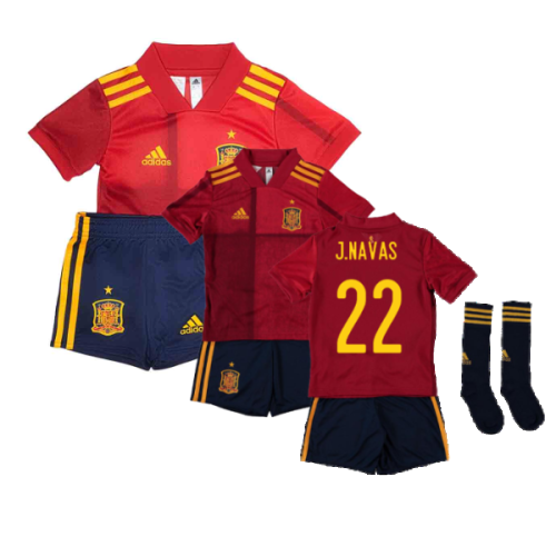 2020-2021 Spain Home Adidas Mini Kit (J.NAVAS 22)