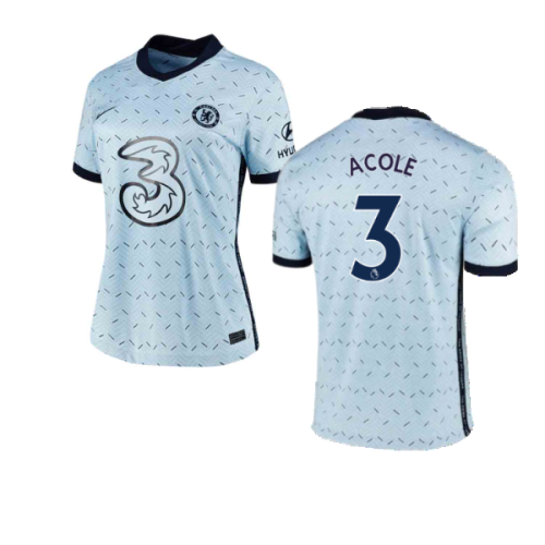 2020-2021 Chelsea Away Nike Ladies Shirt (A.COLE 3)